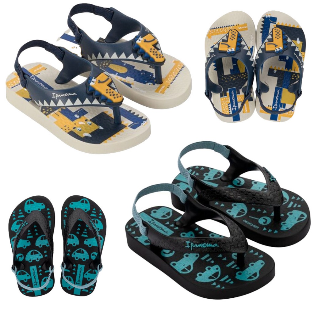 Chinelo Infantil Ipanema Baby Sandalias Menino Original Com Caixa