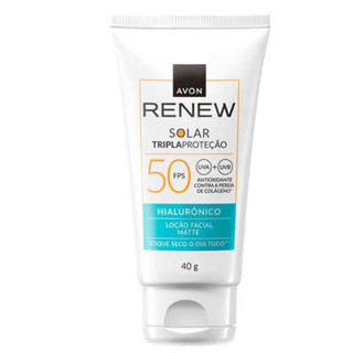Protetor Solar Facial Avon Renew 50fps Rosto Promoção Verão 2025 em Oferta na Shopee