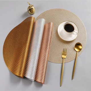 Kit Jogo Americano Souplast Redondo Jantar Mesa Posta Cozinha 38cm