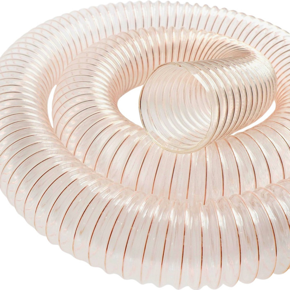 Mangote Ar Transparente Ivpu / Kpu 8 Aço - 1,40 Mts