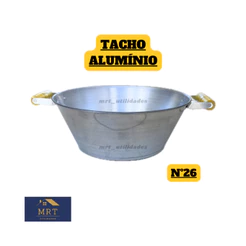 Tacho N26 Panela Alumínio com Tampa / Moqueca / Risoto / Sopa / Frituras / Restaurante