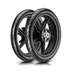 Par Pneu Vipal ST600 CG Titan Fan Start Cargo Factor Fazer 150 80/100-18 e 100/90-18 Uso Sem câmara