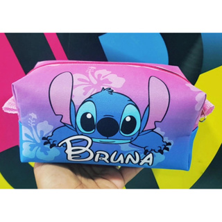 ESTOJO ESCOLAR PERSONALIZADO BOX STICH E OUTROS em Oferta na Shopee