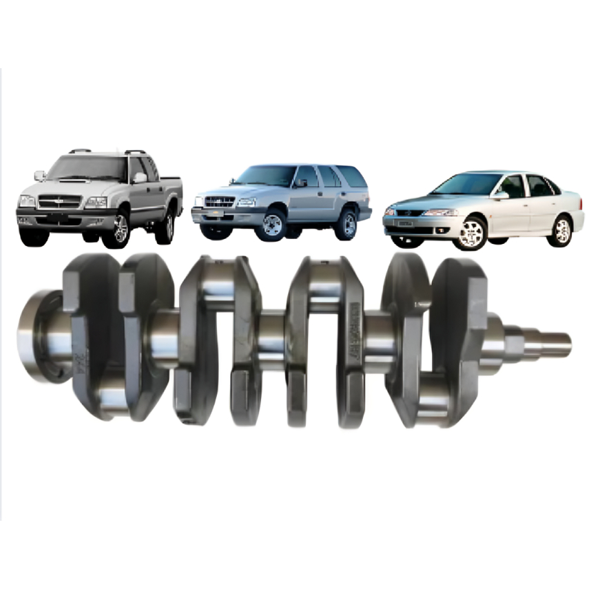 Eixo Virabrequim Gm S10 Blazer Vectra 2.4 8v Flex Std Novo