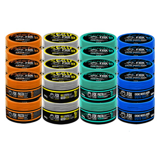 Pasta Modeladora Fox For Men kit com 20 Unidades 4 Tipos - Escolha os Tipos - Pronta Entrega com Nota Fiscal em Oferta na Shopee