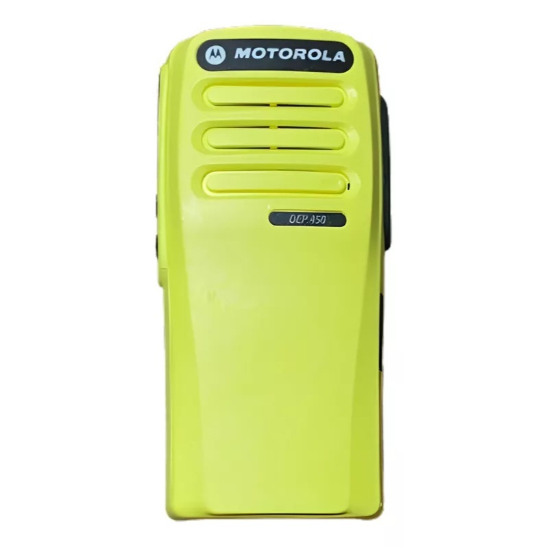 Caixa Plástica Radio Dep450 Com Knobs Amarelo