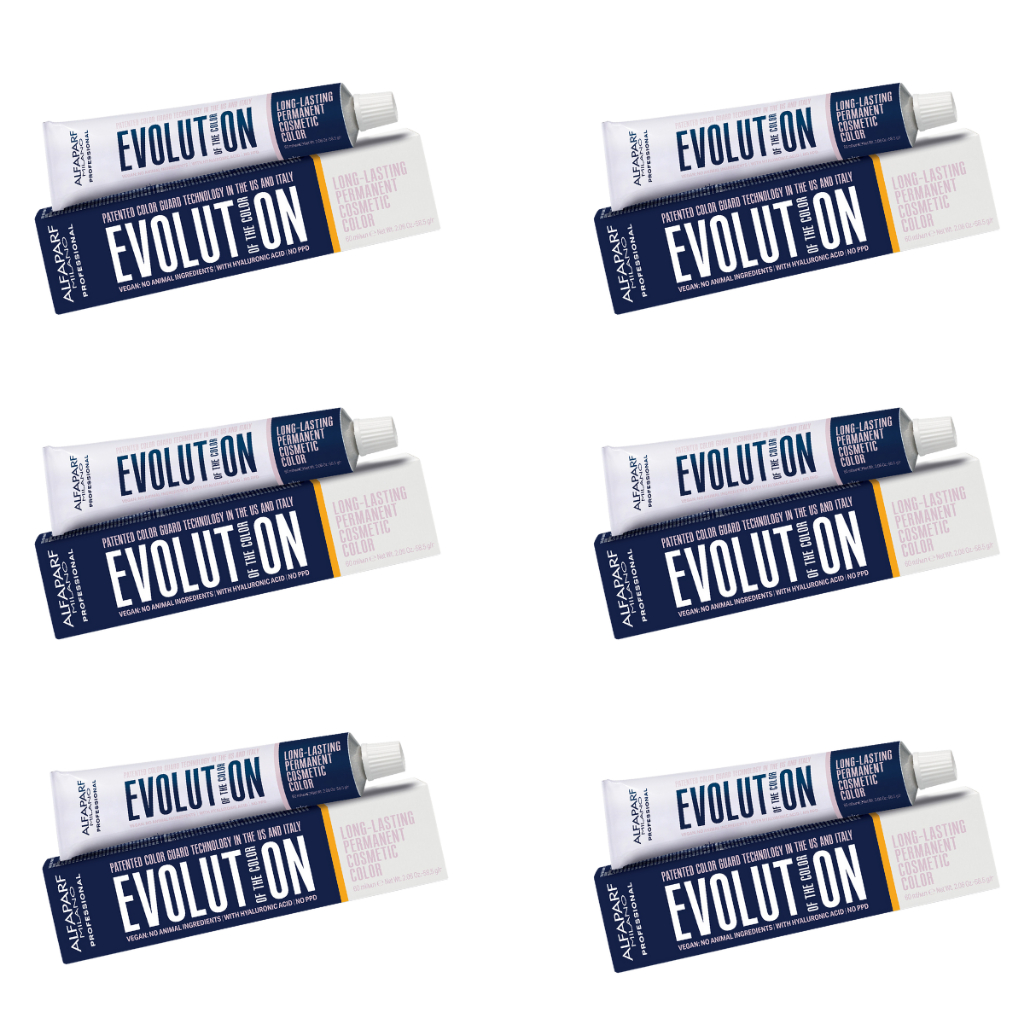 Kit 6 Colorações Evolution Alfaparf - Profissional