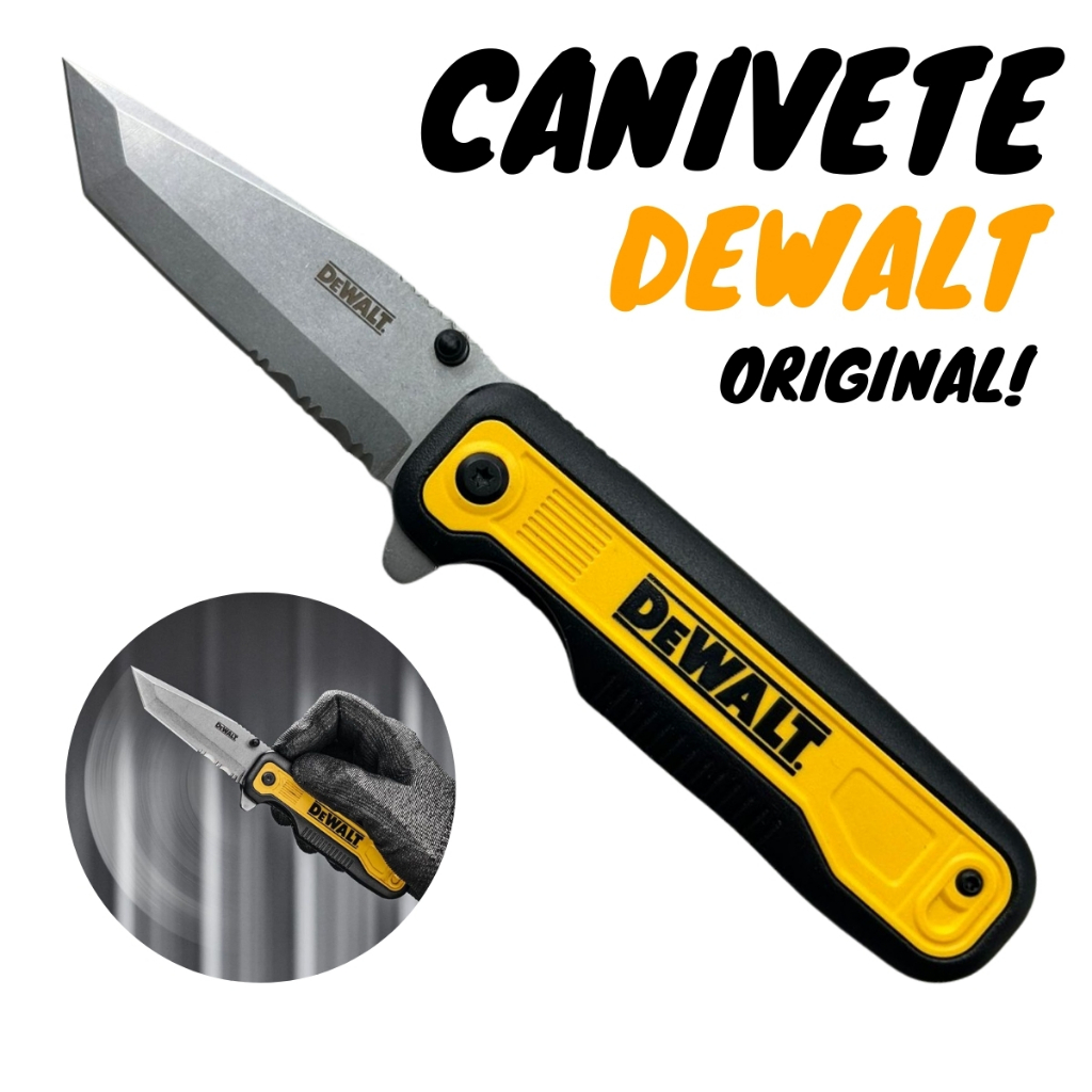 Canivete Faca Dobravel Original DWHT10994 Dewalt