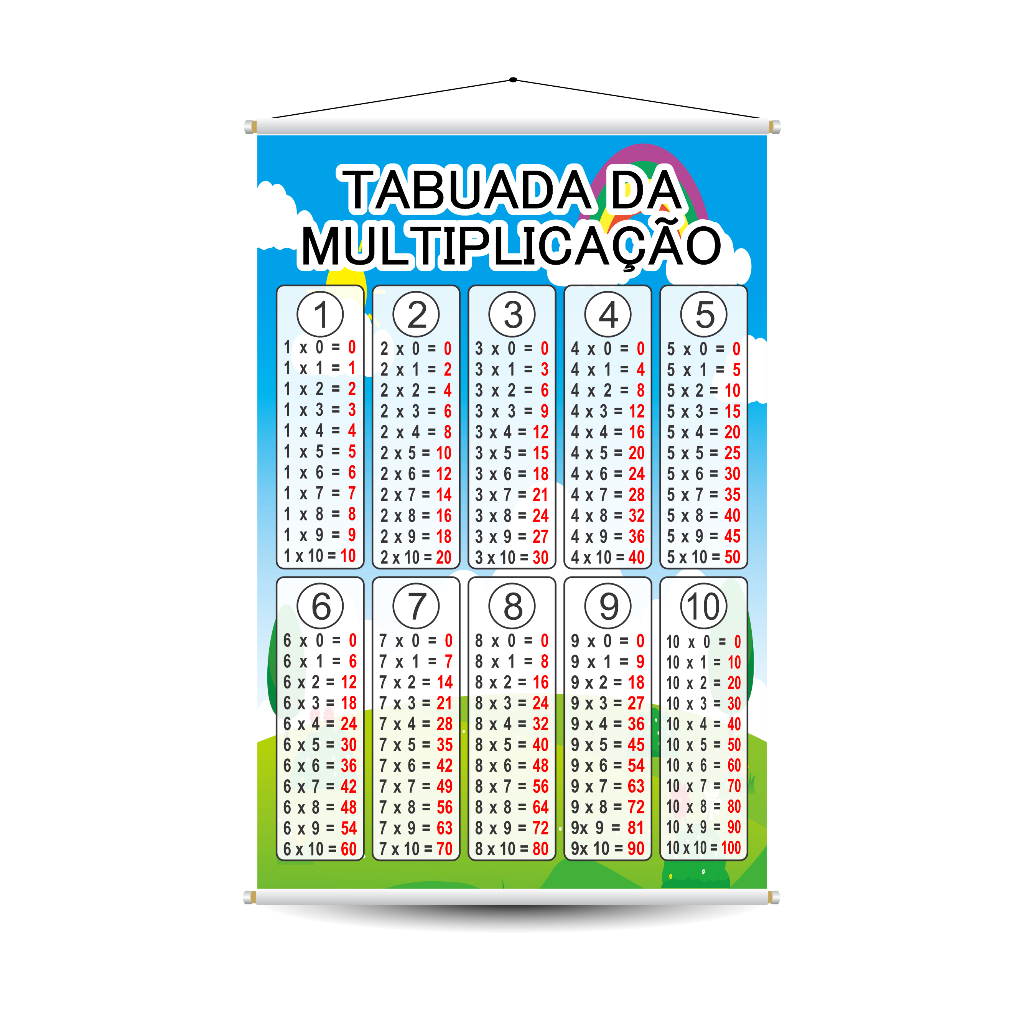 Tabuada de Multiplicacao: Onde Comprar | BuscaProdutos
