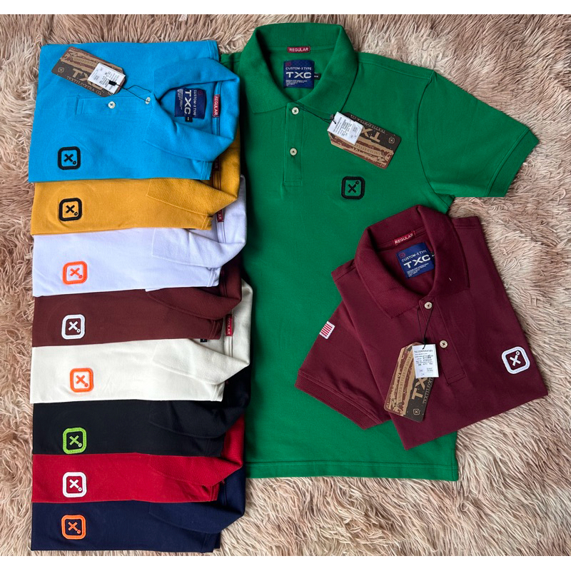 Camiseta Masculina Gola Polo Linha TXC em Oferta na Shopee