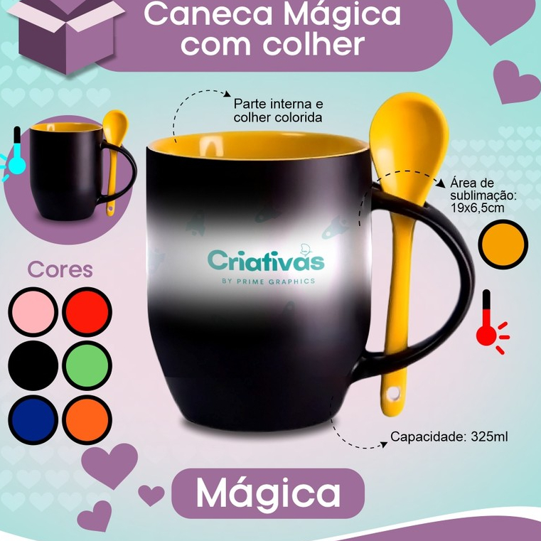 Caneca Mágica Personalizada