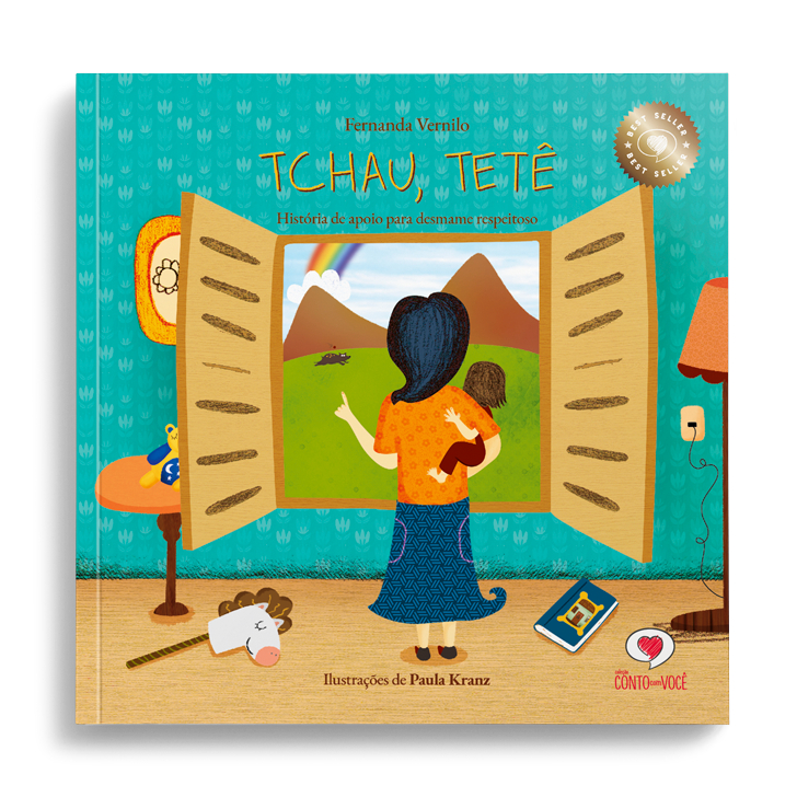 Tchau, tetê; livro infantil sobre desmame da Coleção Conto com Você. BEST SELLER!