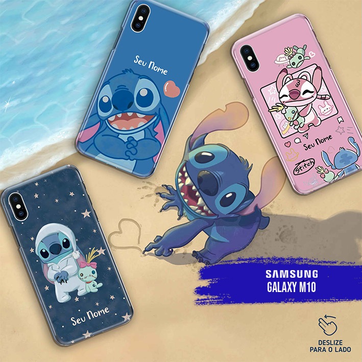 Capa Capinha - Galaxy M10 - Stitch Personalizadas