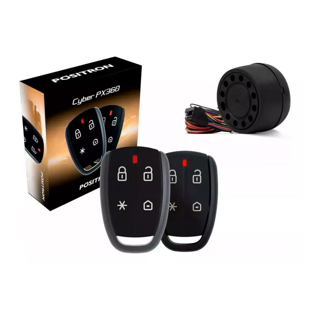 Alarme Automotivo Pósitron Cyber PX360 Universal em Oferta na Shopee