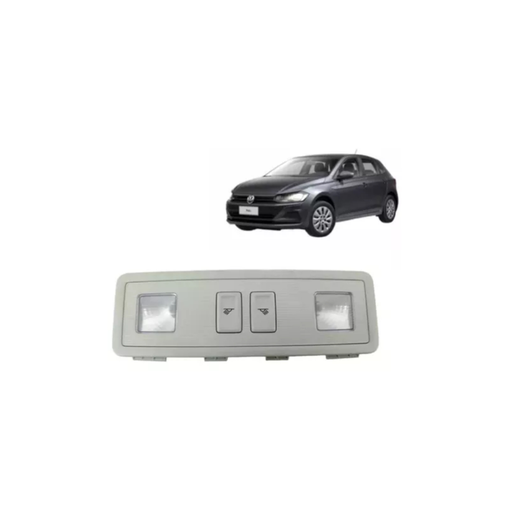 Lanterna Luz De Teto Cortesia Vw Polo Ano 2018 A 2022