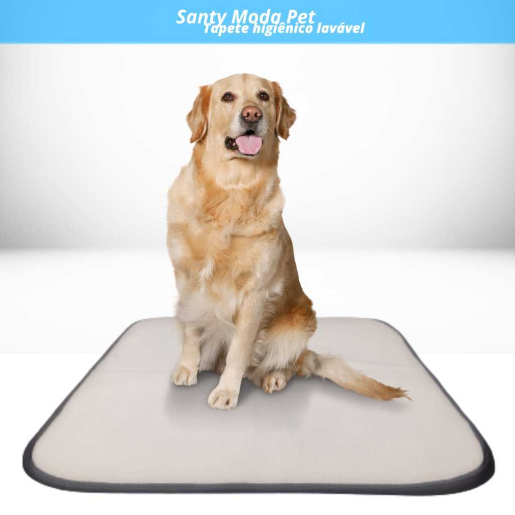 Tapete Higiênico Lavável  para Cães, sanitário educador pet. 150 lavagnes, reutilizável