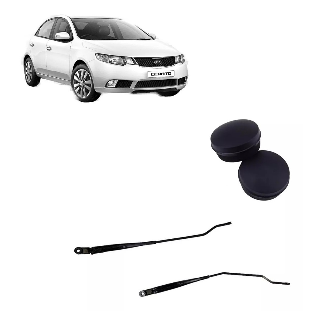 Par Tampa Haste Braço Limpador Parabrisa Cerato 2008/2013 PROMOÇÃO