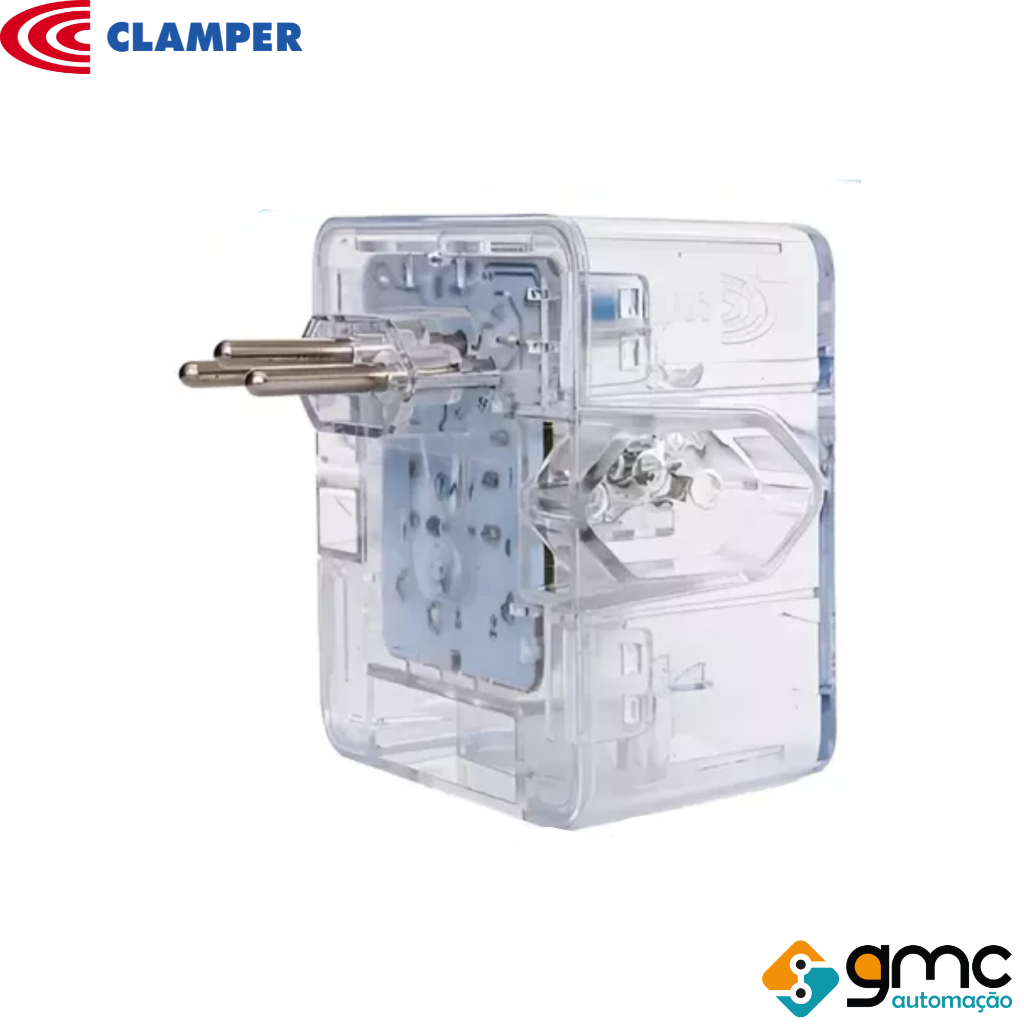 Protetor Dps Energia 3 Tomadas 10a Cor Transparente Lcf - Clamper