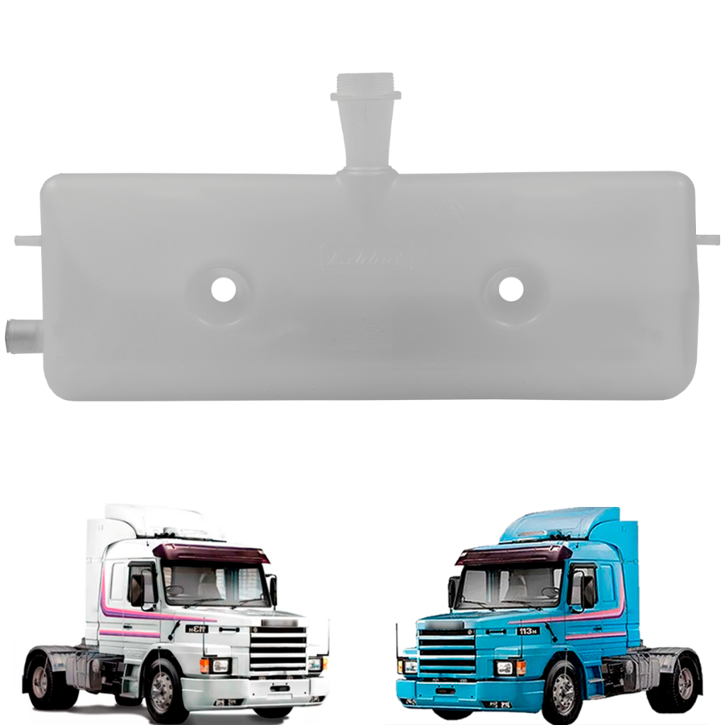 Reservatório Tanque Agua Radiador Scania R 112/113 Sem Tampa