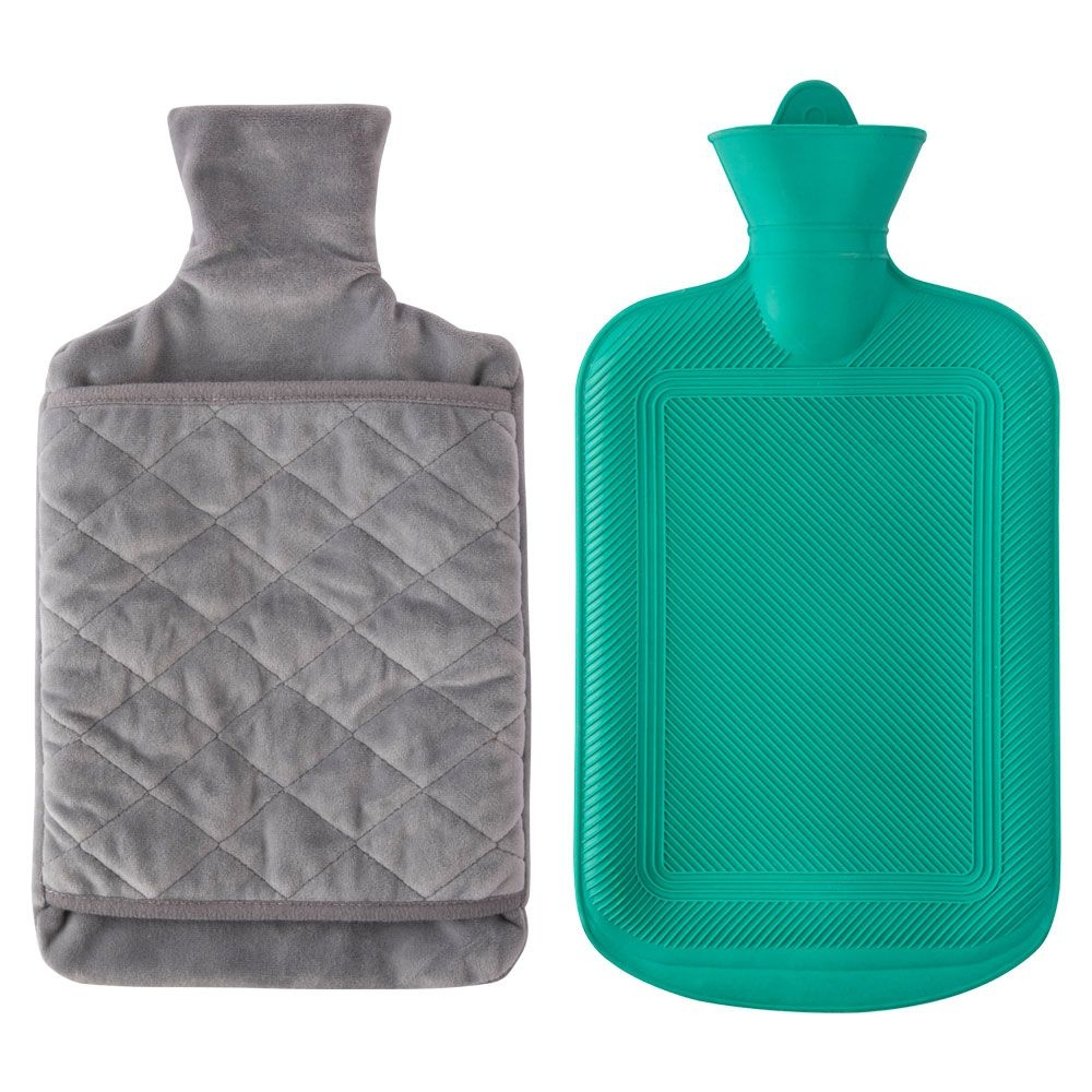 Bolsa Térmica Compressa Água Quente Fria Borracha Capa Pelúcia Dor Cólica Dores Acabamento Premium em Oferta na Shopee