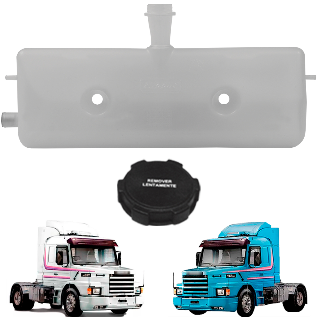 Reservatório Tanque Agua Radiador Scania R 112/113 Com Tampa