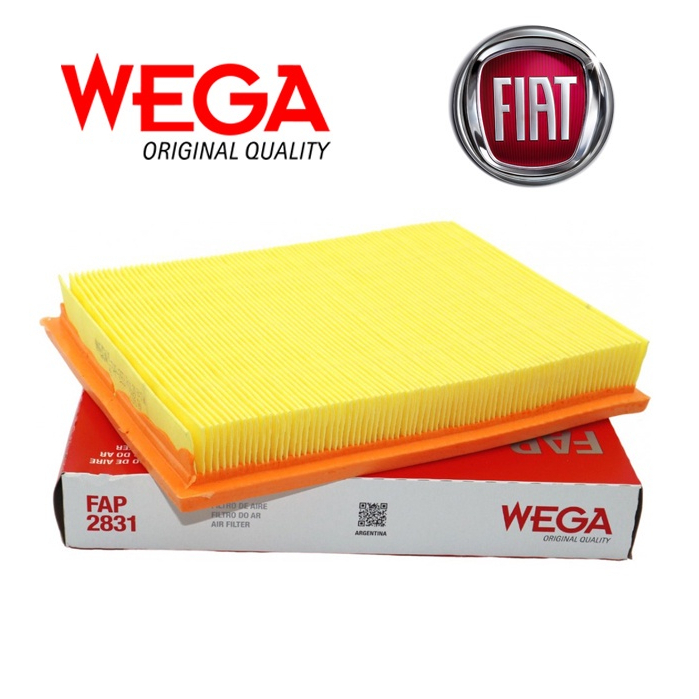 FILTRO AR FAP2831 - Linha SIENA/ STRADA/ PALIO FIRE - MARCA WEGA