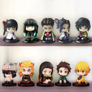 10 Estilos Mini Caçador De Demônios Tanjiro Anime Figuras Nezuko Animação De Action Figure Kimetsu No Yaiba Demon Slayer em Oferta na Shopee