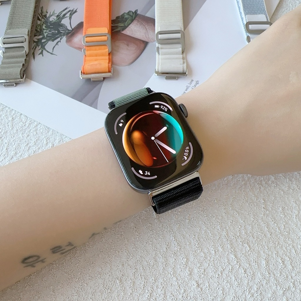 Pulseira de Loop Alpino Tecido Respirável para Para Samsung Galaxy Fit 3 R390 Ba