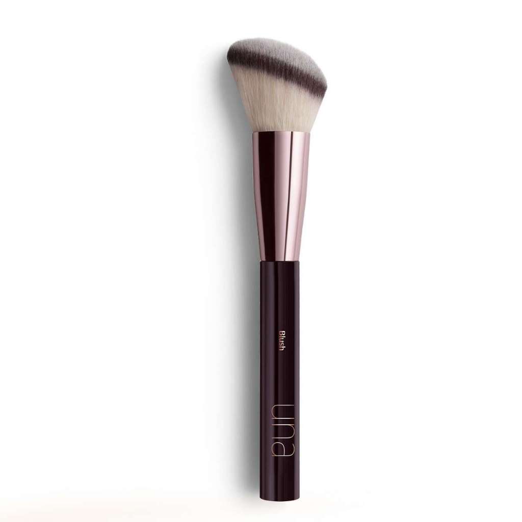 Pincel Profissional de Maquiagem Una Natura: Esfumador, Delineador, Pó Compacto, Pincel Rosto e Corpo, Base Cremo