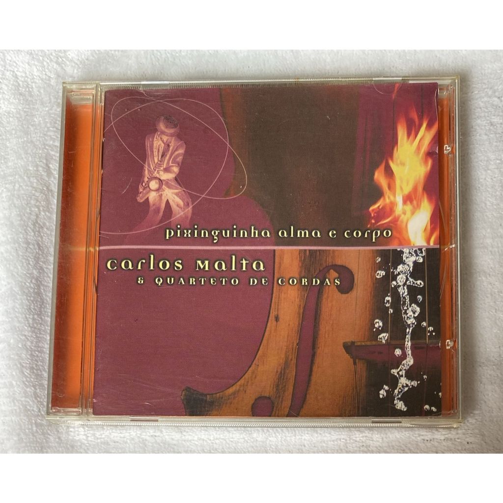 Cd Carlos Malta e Quarteto de Cordas - Pixinguinha De Corpo E Alma
