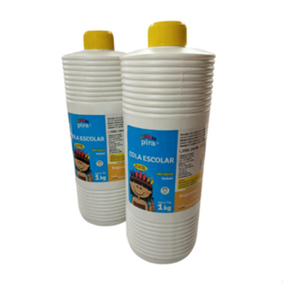 2 Unid. Cola Branca 1Kg para slime Lavável Pira escolar em Oferta na Shopee
