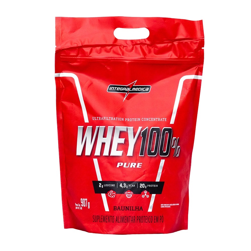 100% Pure Whey Refil (900g) - Integralmedica