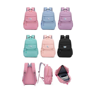 Mochila Feminina Escolar Passeio Coreano Grande Capacidade Impermeável Pronta Entrega 15508 em Oferta na Shopee