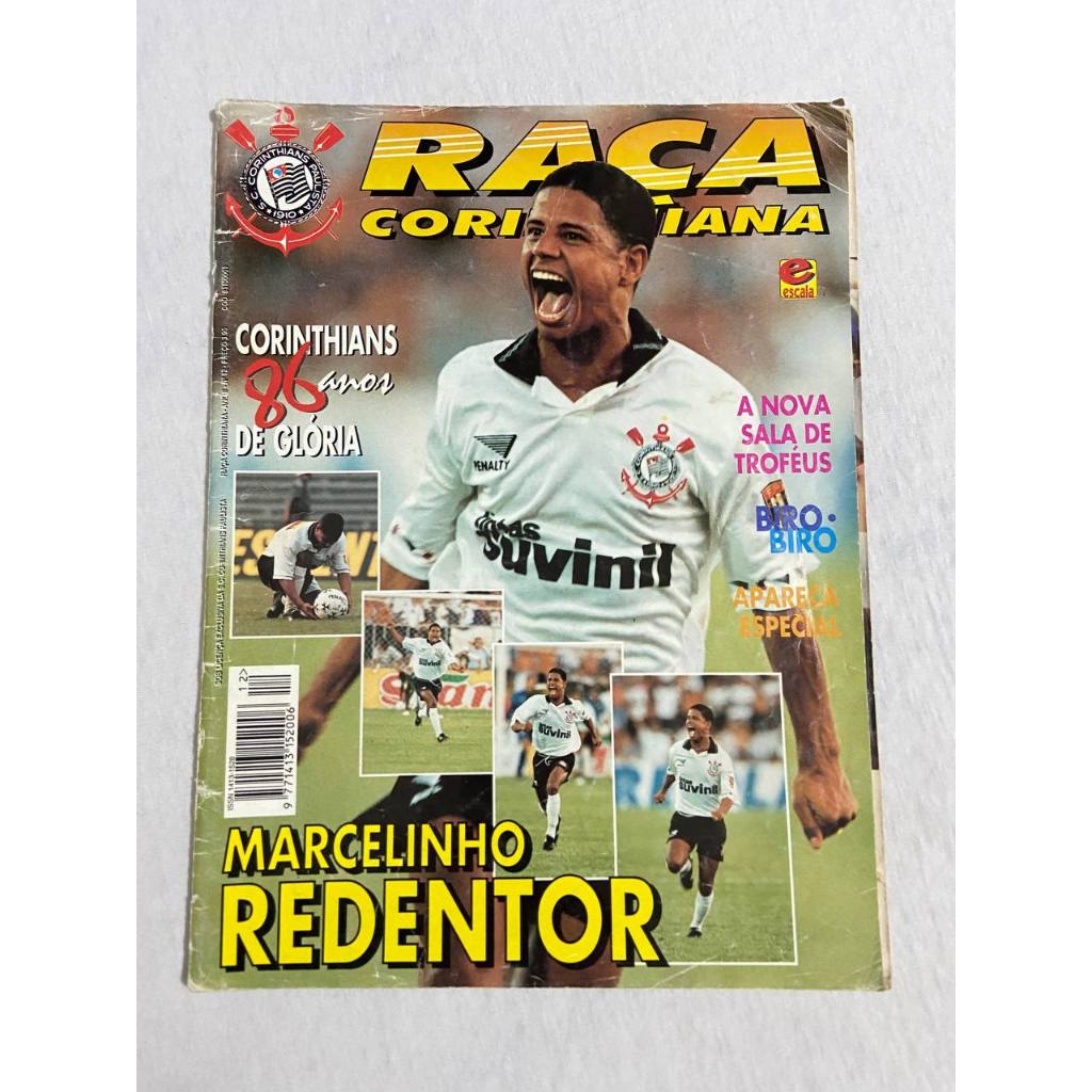 Revista Raça corinthiana - Marcelinho Redentor