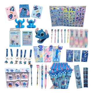 Kit Papelaria Fofa Stitch Luxo 15 itens material escolar