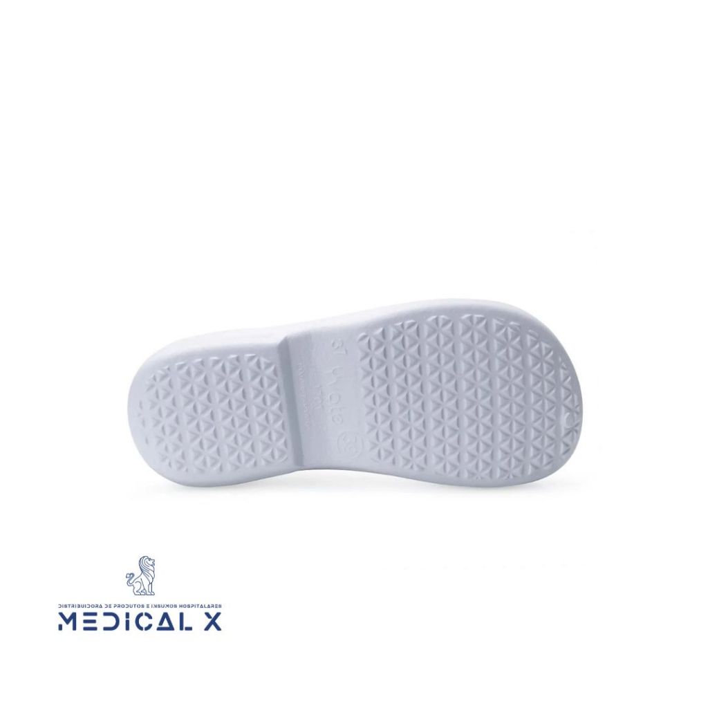 Sapato Babuche Branco (Feminino e Masculino ~Enfermagem~Hospital~Cozinha ~Açougue ~Epi ~Yvate).