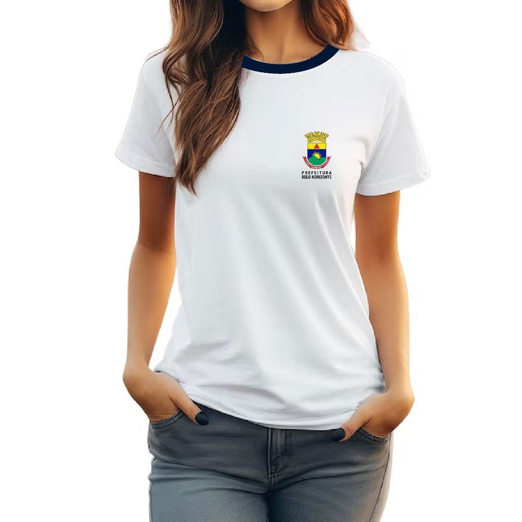 Camisa Escolar Prefeitura de Bh Belo Horizonte em Oferta na Shopee