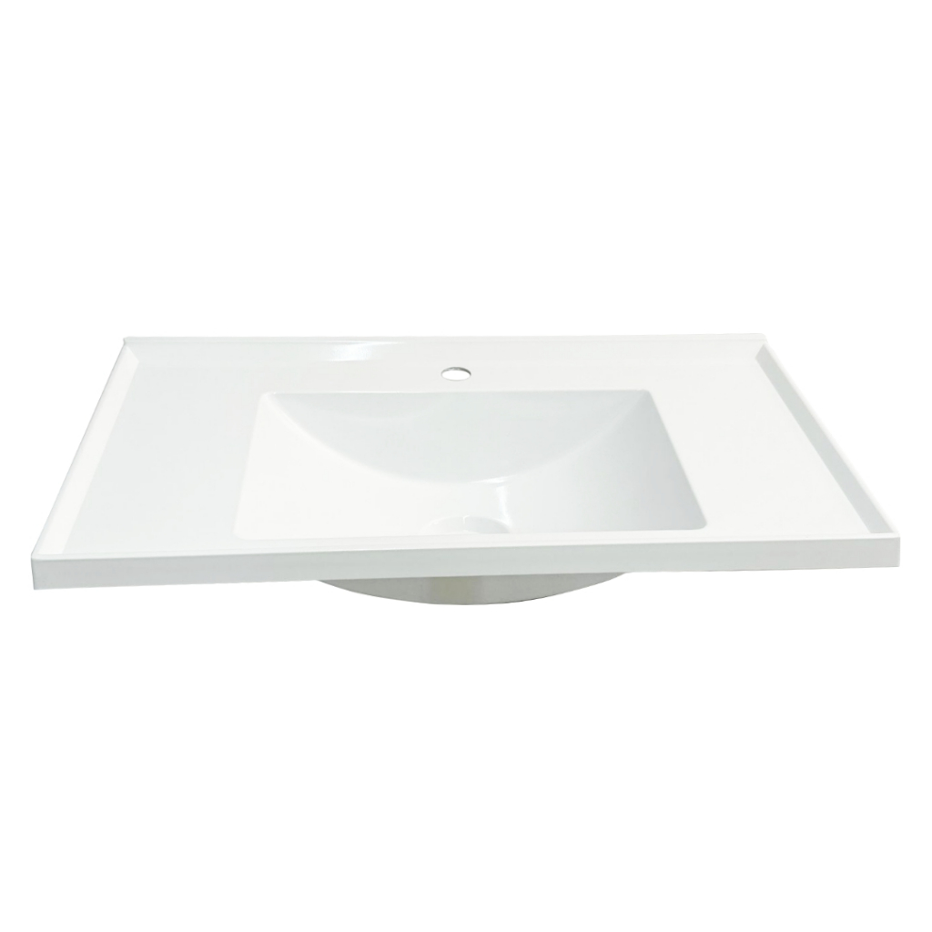 Lavatório Pia Banheiro 60CM de Mármore Sintético em Oferta na Shopee