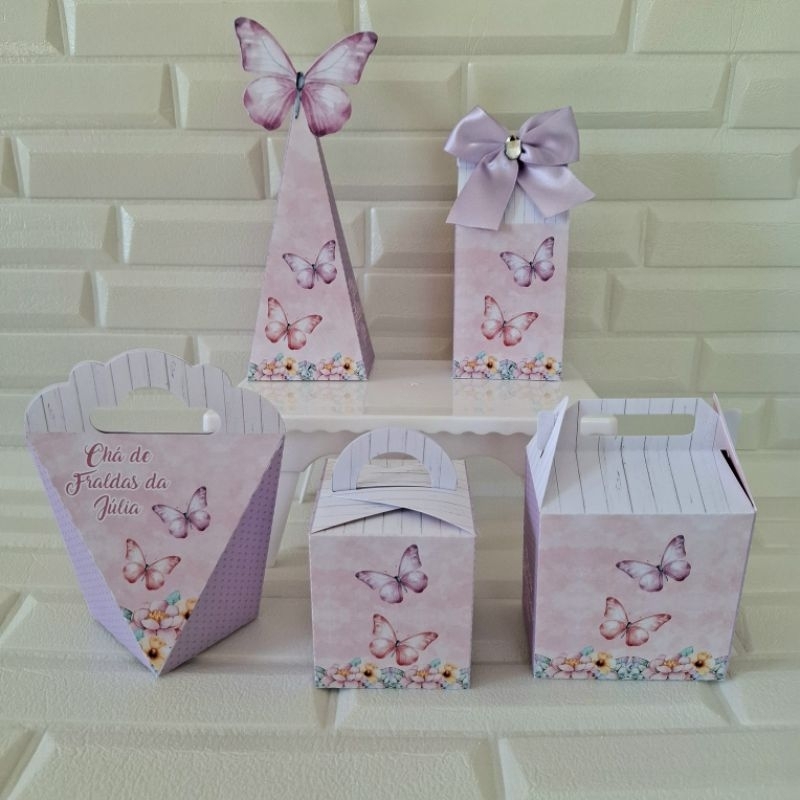kit Borboletas/Lembrancinhas Borboletas/Personalizados Borboletas/Caixinhas personalizadas Borboletas