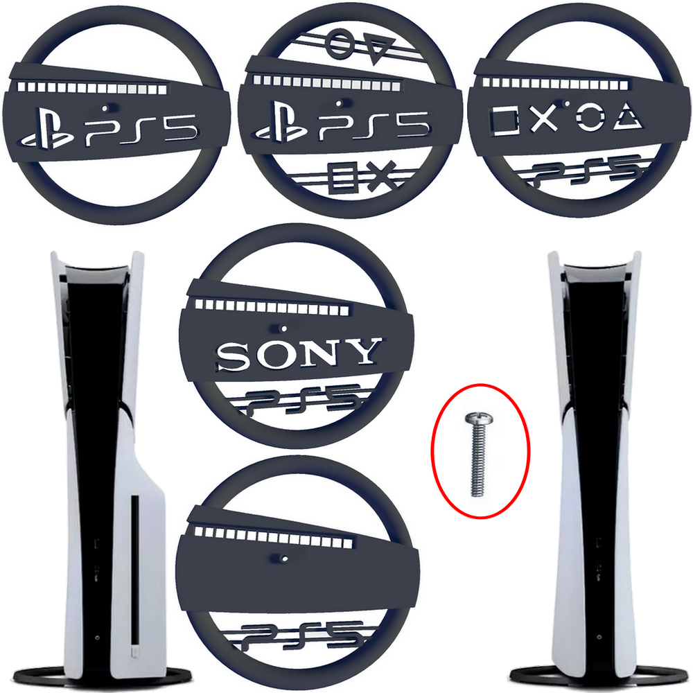 Suporte Base Vertical Playstation 5 Slim + Parafuso - Vertical Stand PS5 em Oferta na Shopee