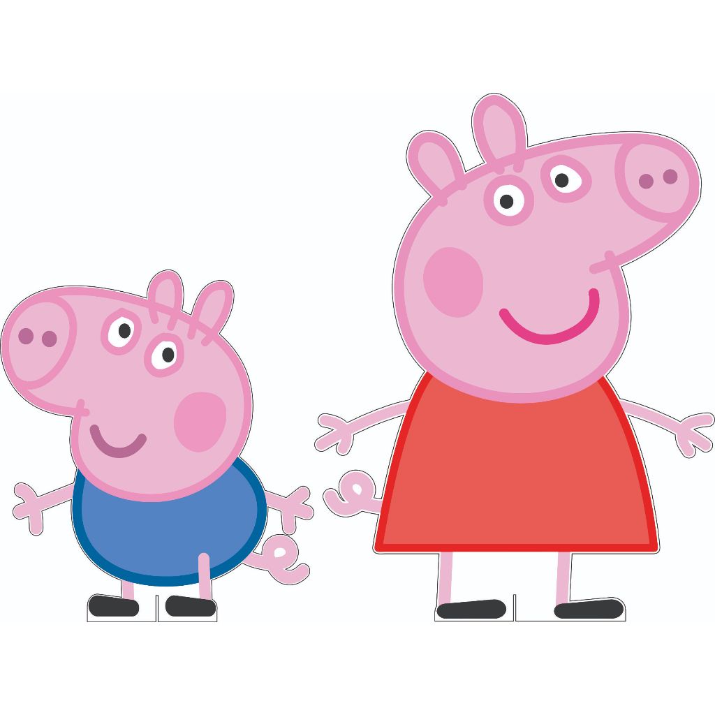 Display Peppa 60 cm e George 40 cm