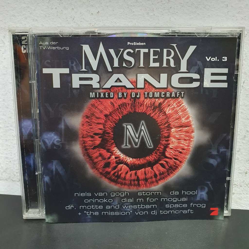 CD Duplo Mystery Trance Vol. 3 - DJ Tomcraft Storm Niels Van Gogh Space Frog