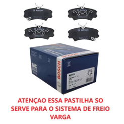 Pastilha De Freio Bosch Dianteiro Honda Civic 2001 A 2011