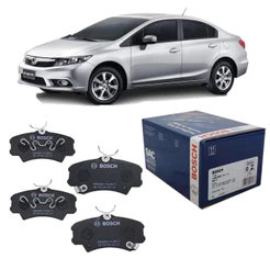 Pastilha De Freio Honda Civic 2001 2002 2003 2004 2005 2006