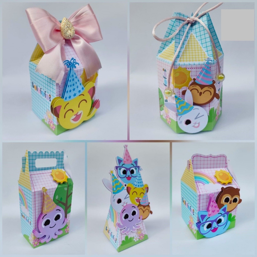 Kit Personalizado Bolofofos Menina PEGUE E MONTE / Kit Festa Caixinhas Personalizadas / Lembrancinhas Mimos Aniversários