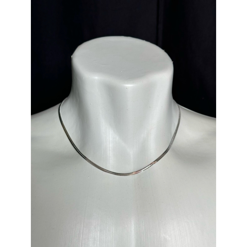 colar masculino cor prata corrente modelo aleatório