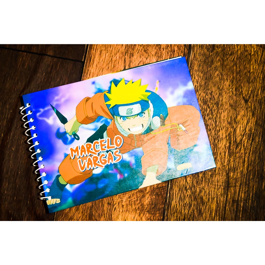 caderno de desenho personalizado volta as aulas qualquer tema em Oferta na Shopee