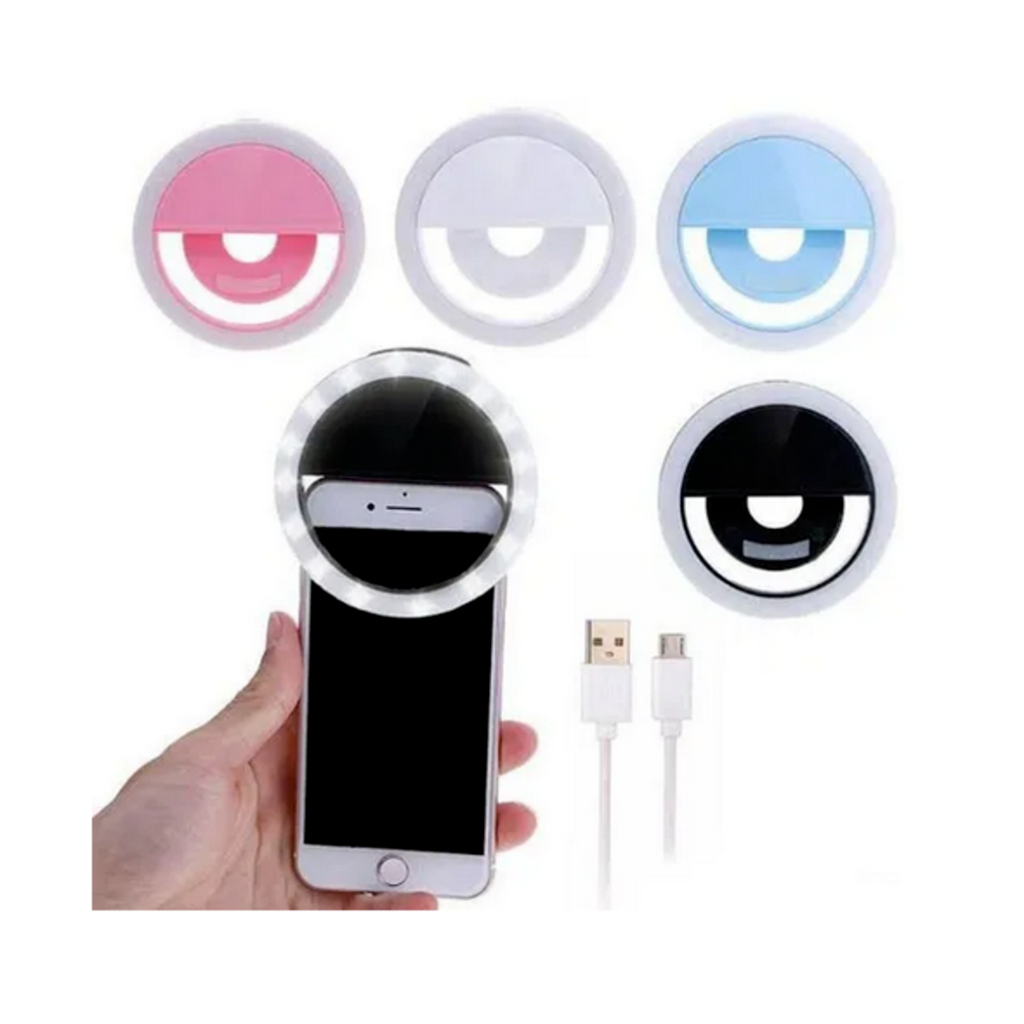 Anel Luminoso para Celular Flash Selfie Mini Ring Light