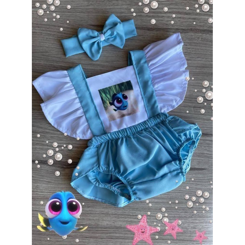 Romper bebê Dory