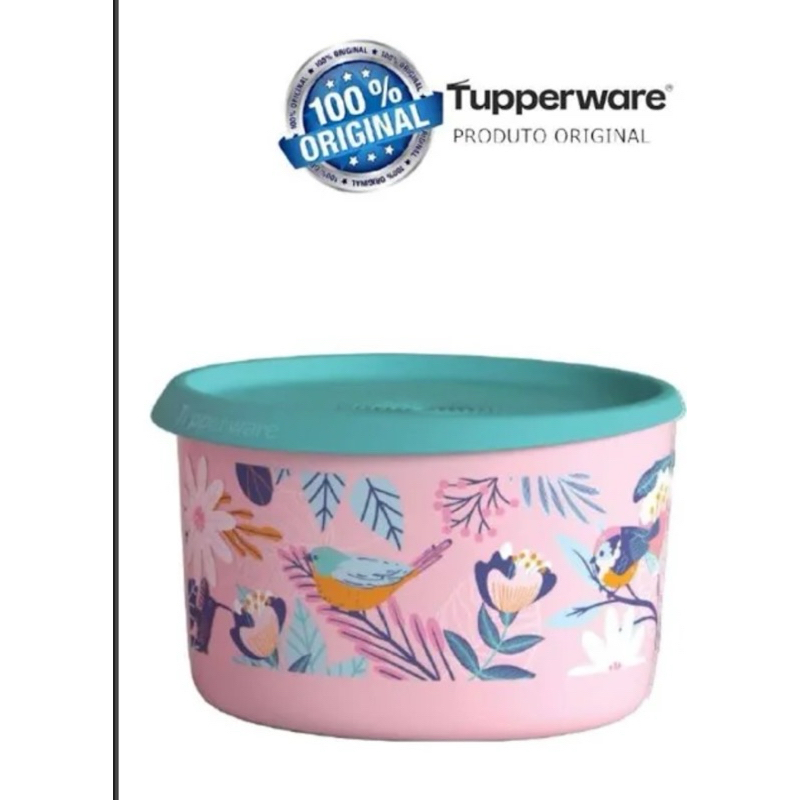Tupperware* Mini Instantânea Slim Mágica Vila das Flores 575ml Rosa